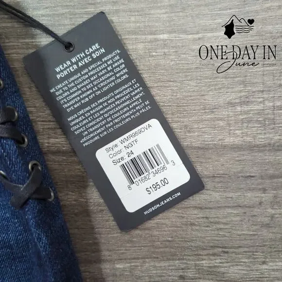 Hudson Lulu Denim Mini Skirt Size 00 (24) - Picture 2 of 5